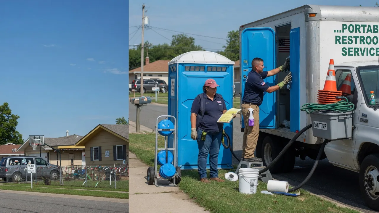 Portable Toilet Rental in Bladensburg, MD near me